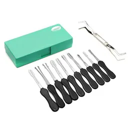 GOSO Wafer lock Picks 10-Pieces Set opening double sided wafer locks299d
