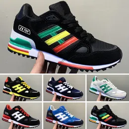 Esportes tênis de tênis femininos treinadores respiráveis ​​azul escuro preto vermelho atlético verde editex zx750 zx 750 mens casual des chaussures y6