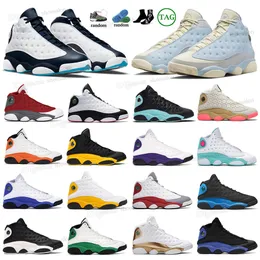 Jumpman Men Basketball Shoes 13s French Blue Del Sol Obsidian Black Cat Hyper Royal Bred solefly Starfish Cap and Gown 13 trainers tênis esportivos
