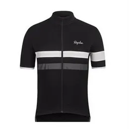 2021 Drużyna Rapha Jerseys Men Summer Short Sleeves Rower Rower Rower Ropa Ciclismo Cycling Clothing Sports S21012880275L