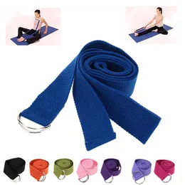 Yoga Stripes New chegada 183 38 cm de algodão fitness yoga cinturão piláte