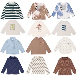 TシャツEnkelibb Kids Designer Tシャツの秋の冬Wyn 22子供男の子の女の子ファッション長袖Tshirts幼児230224