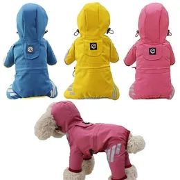 Petsmart Dog Clothes Dog Raincoat All Inclusive Four Leg
