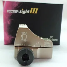 새로운 디자인 Docter III 전술 탄 자동 레티클 밝기 조정 빨간 점 시력 조정 모든 20mm Rail2011