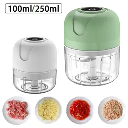 Ferramentas de vegetais de frutas Cruscor de alho Ralor de alho Processadores de alimentos Dicer Grinder Chopper Carne Grinder Mini Glelic Blender Acessórios de cozinha 230224