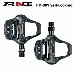 Bike Groupsets ZRACE PD-001 Road bike cycling self-locking pedal clipless pedals 230224