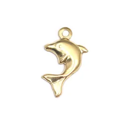 Halsketten mit Anhänger von Beadsnice mit goldgefüllten Delfin-Stern-Charms