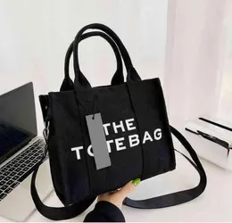 The Tote Bag High Quality Women Luxury Designer Bags Canvas Practical Large Capacity Plain Handbags Coin Purse Square Wallets Purse Crossbody Casual