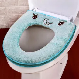 Coprisedili per WC Cuscino Copri tipo con cerniera per uso domestico Set di accessori per bagno universali Fundas ispessito Para Cojines