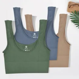 Camisoles Tanks tanques de tanques sem costura Bras esportivos para mulheres mergulham sutiã Brassiere roupas íntimas sem costas U Sexy Lingerie Bralette