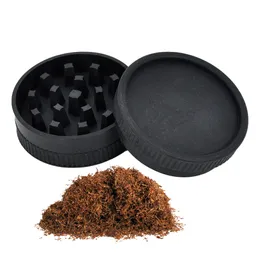 56mm Two Layer Degradable Plastic Tobacco Grinder Machine Weeds Spice Crusher Herb Grinder Smoke Manual Tobacco Grinder Herbal Grinder Smoking Accessories