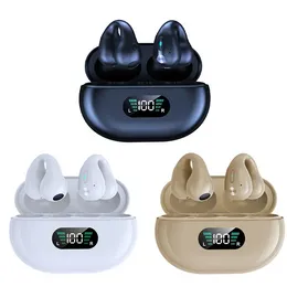 2023 Nuovi Q80 TWS Mini Wireless Aurberi Earclip Design Bluetooth Cumo Bluetooth Touch Digital Display Digital Earhook Earhook Aurbo Afferidatura Earbù Earbù BH12 R15