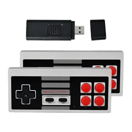 Portable Game Player Powkiddy PK02 TV -Konsolenstock 8 -Bit -Wireless Controller Build in 620 Classic Video Games Player Handle240i