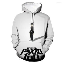 Men's Hoodies 2023 Trendy Mob Psycho 100 3D Printed Men/Women Sports Casual Hooded Sweatshirt Pullover Fashion Anime Hip Hop Hoodie