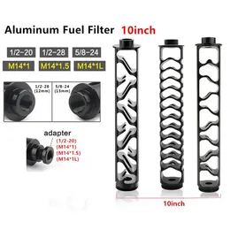 10-calowy spiralny filtr paliwa aluminiowy 1 2-28 5 8-24 M14x1L M14X1 1 2-20 Pułapka rozpuszczalnikowa dla Napa 4003 Wix 24003229M