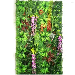 장식용 꽃 실크 장미 등나무가있는 녹색 잎을위한 녹색 잎이있는 웨딩 장식 가짜 잎 DIY 매달려 갈랜드 인공 패널