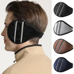 Berets Black/Coffee/Gray/Navy Blue Earmuff Unisex Winter Ear Muff Wrap Band Warmer Earlap Gift Apparel AccessoriesBerets