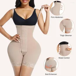 Damesjapers Fajas Colombiaanse taille Trainer Women Body Shaper Slimming ondergoed Postpartum Shapewear Bodysuit Buikbestrijding Vermindering