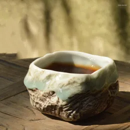 Tassen Untertassen Japanische Teetasse für Pu'er Qing Keramik-Teetasse 100 ml Kleine Schüssel Master-Set