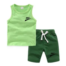 2Pcs/set New Summer Baby Boys Clothing Sets Children Girls T Shirt Shorts Toddler Casual Clothing Set Kids Tracksuits