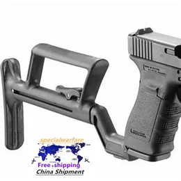 Water bomb tactical back support shoulder telescopic tail tow G17 G18 G19 G22 G34 bracket289v