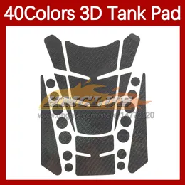 Motorrad-Aufkleber, 3D-Carbonfaser-Tankpad-Schutz für Aprilia RSV1000R RSV1000 RSV-1000 RSV 1000 R 07 08 2007 2008 07–08, Gas-Tankdeckel-Aufkleber, 40 Farben