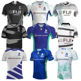 2023 TONGA Fidschi Herren Polos Maori Drua Trikots NEWZEALAND Airways New Flying Fijians Maglia Tops Bshorts Weste Weltmeisterschaft