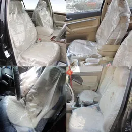 Car Seat Covers Disposable Plastic Universal Transparent Protective Anti-dust Clear Safety Cover