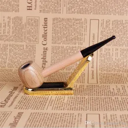 Smoking Accessories New Popeye Solid Wood Bottom Filtration Mini Pipe Men's Hammer Straight Tobacco Tool