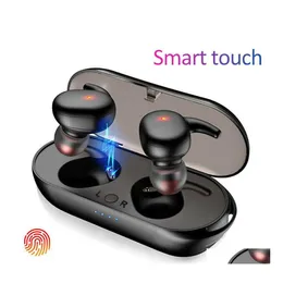 car dvr Bluetooth Car Kit Y30 X9 Wireless Blutooth 5.0 Earphone Noise Cancelling Headset Hifi 3D Stereo Sound Music Inear Earbuds For Androi Dhvoo