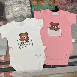 2023 Baby-Säuglings-Designer Strompers Kleidung Neugeborenen Overall Langarm Baumwollpyjamas 0-24 Monate Rompers Designer Kleidung Overallsuits