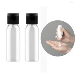 Depolama Şişeleri Freeship 20pcs 20ml Plastik Boş Seyahat Şişesi Flip Cap Numune Conters ile Losyonlar İçin Kavanoz Şampuanlar ve Masaj Yağları