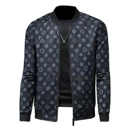 High Quality Jacket Great Designer O-neck Collar Classic Dots Male Outerwear Coat Big Size Clothes 4XL 5XL262o