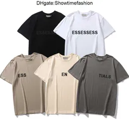 ESSデザインシャツラグジュアリーティーファッションTシャツメンズレディースゴッド半袖ヒップホップストリートウェアトップス衣類0FQW