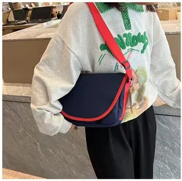 Borsa a tracolla per donna, uomo, tela, vintage, tracolla, borsa a tracolla, grande capacità, casual