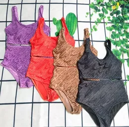 Thuis textielontwerper Women Bodysuit Swimwear Textiel Skims Mesh Ademende meisjes Tweede stuk zwempak Vacation Beach Bikini Bathing Suit textiel