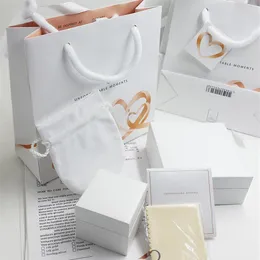 Superqualität Liebhaber Herzen Mode Schmuckschachtel Verpackungsset für Pandora Charms Armband Silber Ringe Original Box Damen Geschenk B241B