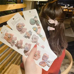 Acessórios para cabelos, filho da simplicidade do bebê coreano Cartoon Cabelo