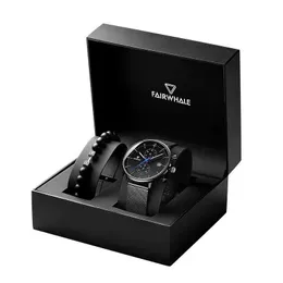 Mark Faiwhale Genuine Quartz Watch Men's New Concept Ultra-thin Waterproof Precision Steel Band Non-automatic Mechanical Watch