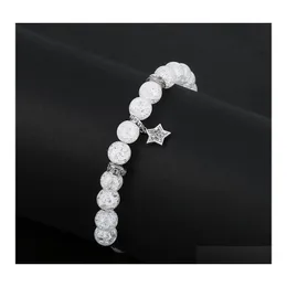 car dvr Beaded Strands Popcorn Crystal Star Bracelet Group Womens Simple And Exquisite Sweet Temperament Wrist Jewelry Drop Delivery Bracele Dhhki