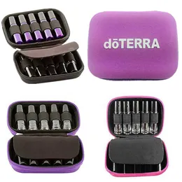 Sacos de armazenamento 10 slots 5 10 ml de caixa essencial de caixa de armazenamento de armazenamento para doTERRA Aroma portátil Organizador de petróleo de óleo Caso de coleta de óleo Y2302