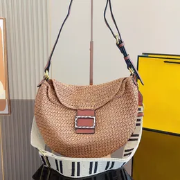 TOTES Dokuma Saman Torba Baget Çanta Çanta Çantası Çantalar Moda Mektup Dokuma TOT TOTE Manyetik Toka Baskın Omuz Kayışı Yüksek Kaliteli Messenger