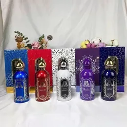 Koku Olasyon 100ml Azalea Hayati Al Rayhan Floral Musk Keşmir Azora Khaltat Gece Parfum 3.3fl.oz Uzun Kalıcı Koku Erkek Kadın Parfüm Sprey