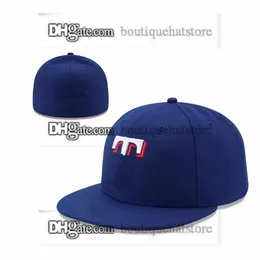 En bit herrlag baseball monterade hattar svart Royal Blue Purple Color "Ranger" SF Flat Letter Sport Full stängd kepsar Mix Size 7- 8 för män och kvinnor MA2-018