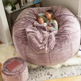 Chair Covers Sofa Bean Bag Cover High Elasticity Inner Not Included Dust-proof Giant Couch Been Bedroom Slipcover Living Room