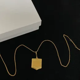 Collier bouclier pentagone pour femmes, pendentif réglable de personnalité, colliers simples à la mode avec lettre