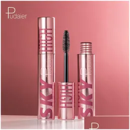 Mascara Pudaier 4D Sky Volume Wodoodporne przedłużenie rzęs Makeup Jedwabny przeszczep Pluk Profesjonalny Rimel dla oka DEL DHJ2Q