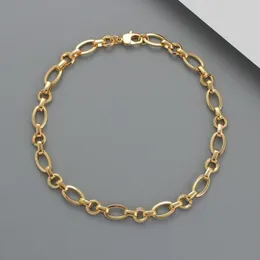 Choker Gojomem Punk Gold Color Chunky Chain Necklaces太いリンク女性のための女の子のファッションジュエリーInsセレブ