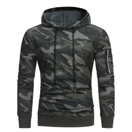 Men's Hoodies Sweatshirts Quality Sportswear Camouflage Hooded Sportswear Sweatshirt Hoodies Men Pullover Men'S Tracksuits Autumn Moleton M-XXXL 230227