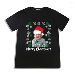 T-shirt da uomo Hasbulla Christmas Clothes Shirt Uomo Donna Street Hip Hop Harajuku T-shirt maniche corte T-shirt casual allentata in puro cotone